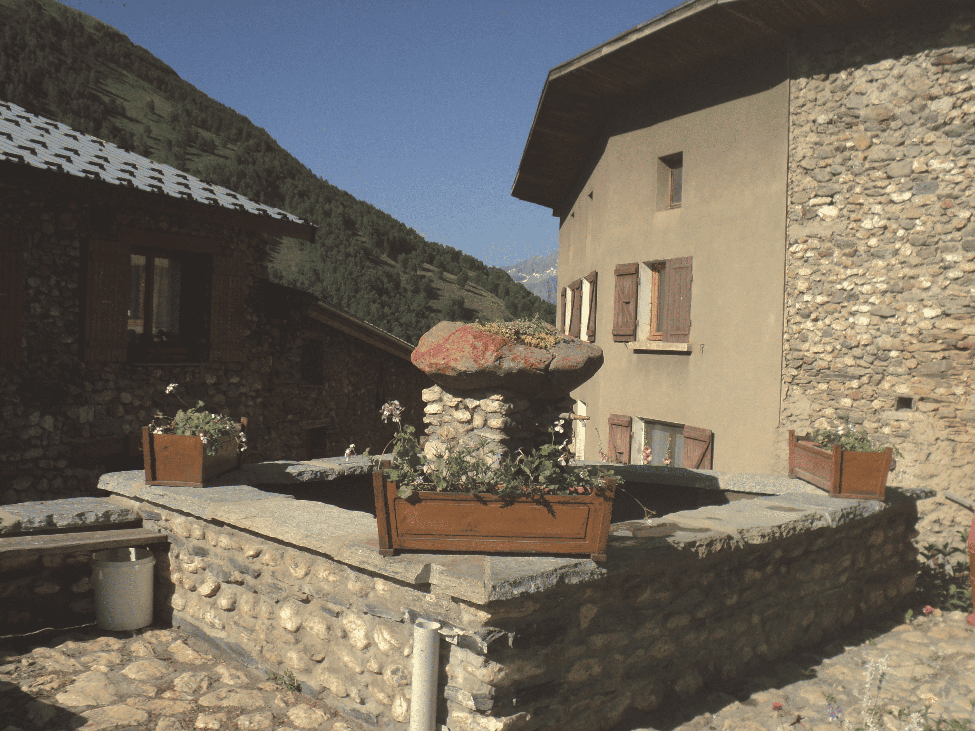 Cascade dans les Écrins