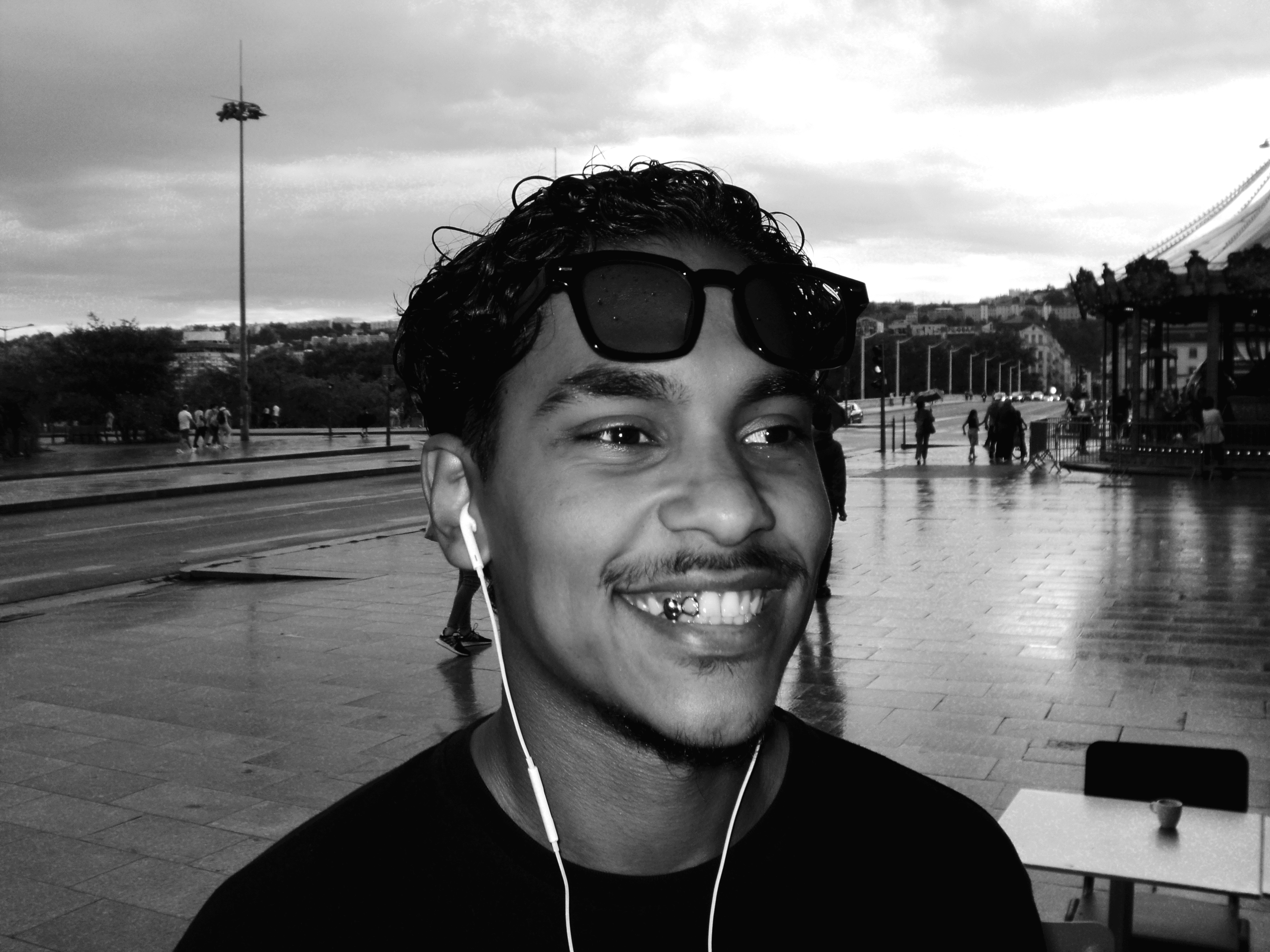 Portrait d'un homme heureux